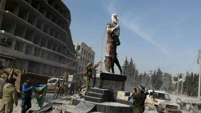 Afrin şehir merkezinde kontrol sağlandı